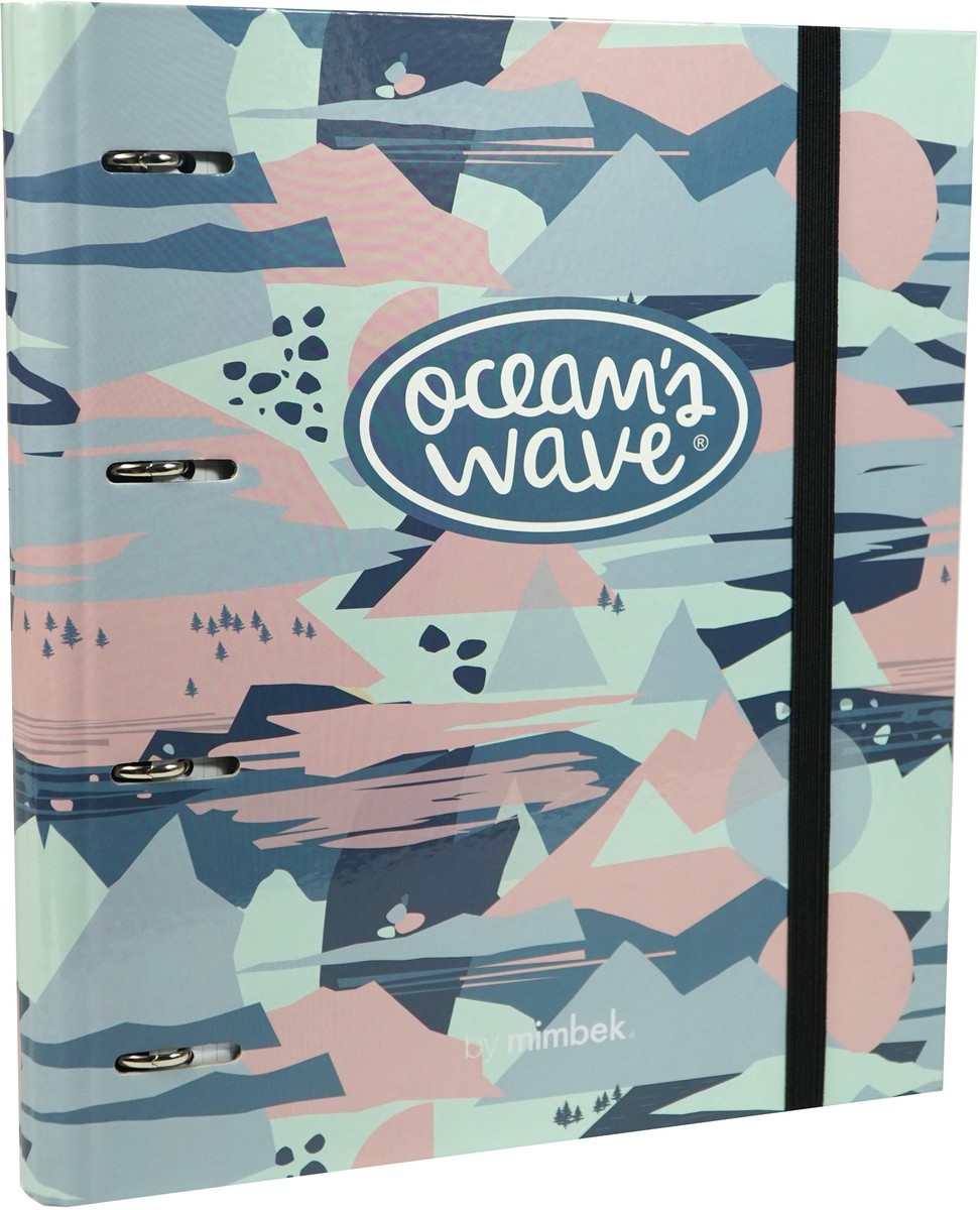 Carpeta + Block serie Colors Neón Ocean's Wave. Recambio 120 hojas y  separadores — Cartabon
